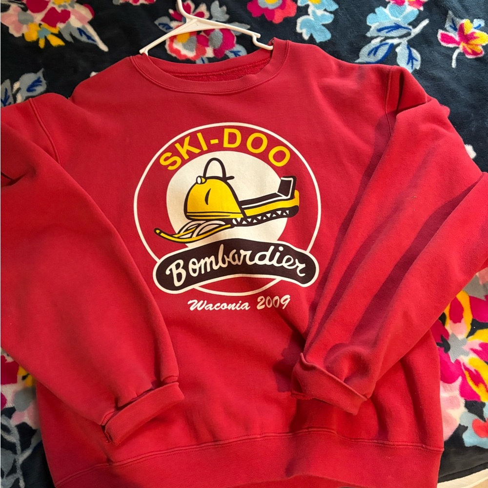 Snowmobile Crewneck